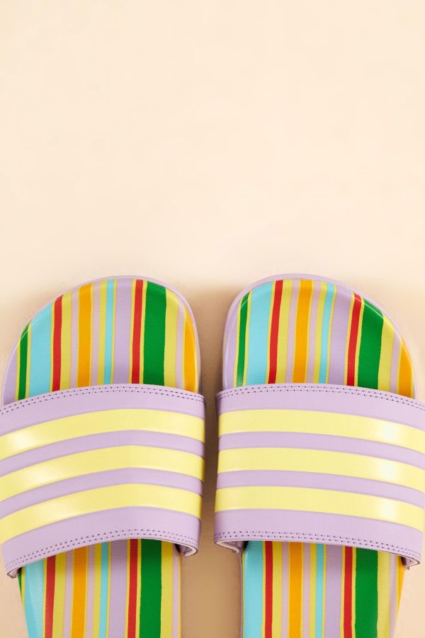 Adilette Adidas Handmade Stripes Pastel - Image 2