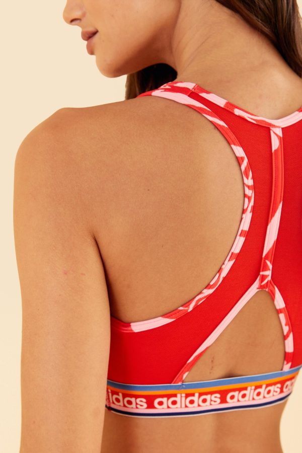 Top Adidas Estampado Boho Flower Bahia Magenta - Image 3