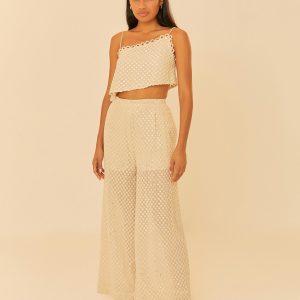 Calça Cintura Baixa Estampada Novo Ano