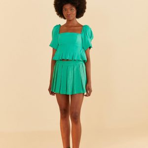 Short Saia Pregas