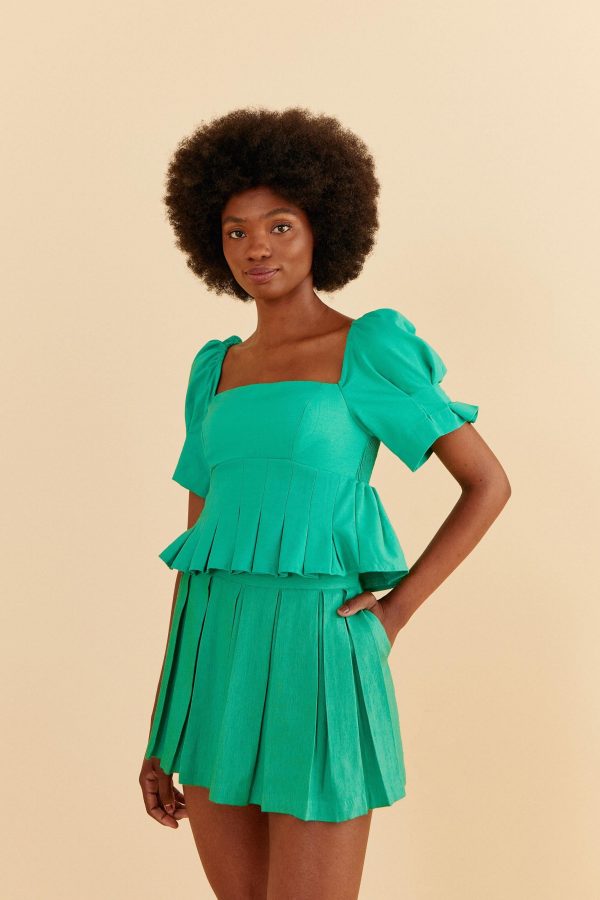 Short Saia Pregas - Image 2