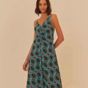 Vestido Estampado Urucum