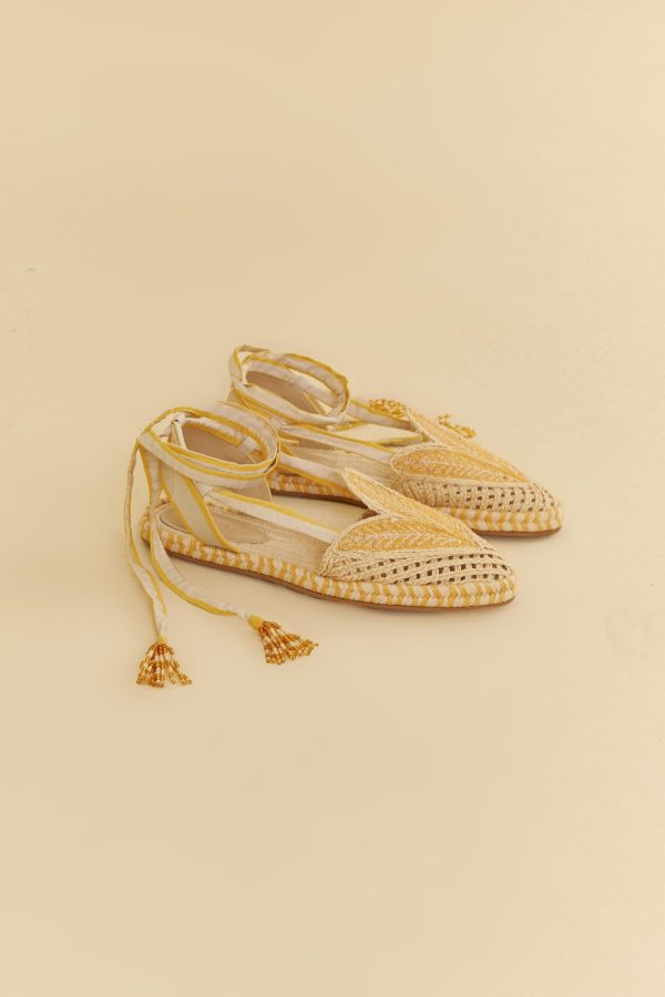 Sand Espadrille Flat