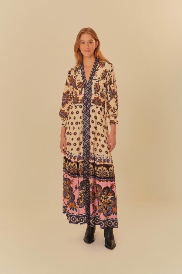 Vestido Longo Estampado Jasmin - Image 3