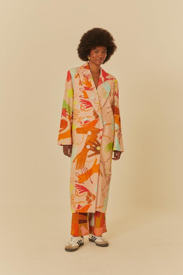 Maxi Blazer Estampado Território Dos Afetos - Image 2