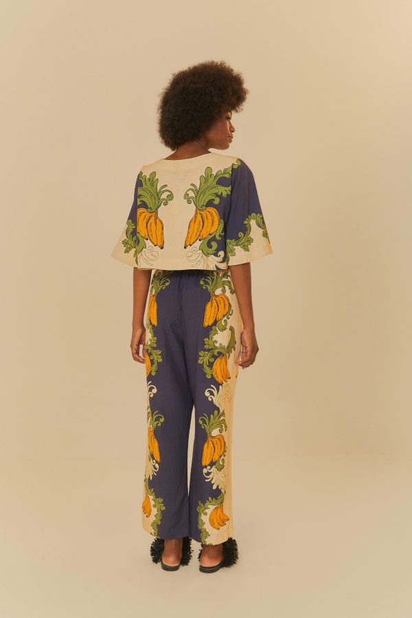 Calça Alfaiataria Estampada Banana Real - Image 2