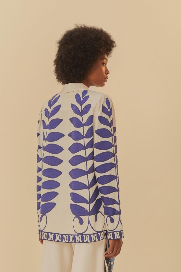 Blazer Estampado Samambaia - Image 3