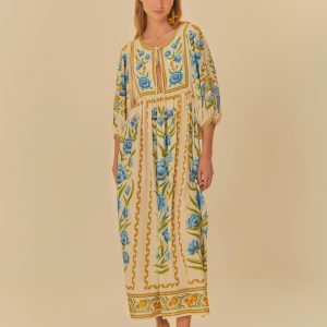 Vestido Cropped Estampado Puglia