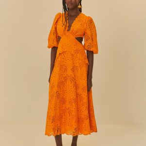 Vestido Laise Coqueiro Tropical