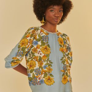Blusa Estampada Naturaleza