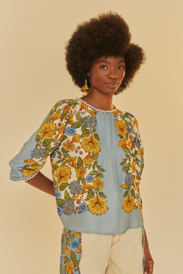 Blusa Estampada Naturaleza