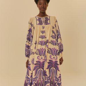 Vestido Cropped Estampado Sevilha