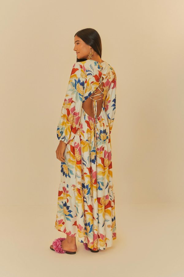 Vestido Cropped Estampado Floral Majestoso - Image 2