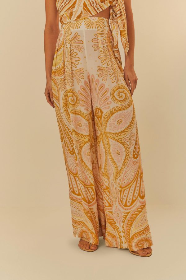 Calça Pantalona Estampada Papillon - Image 3