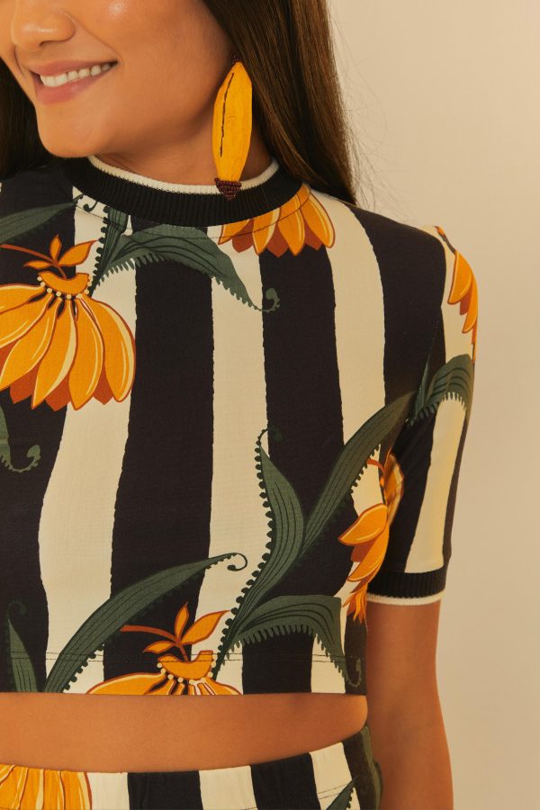Blusa Estampada Listra De Banana - Image 3