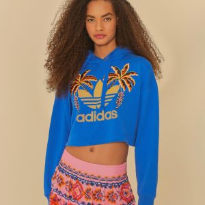 Moletom Adidas Tropical Oasis Azul