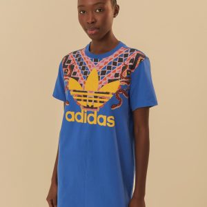 Vestido T-Shirt Adidas Breeze Azul