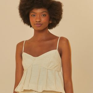 Blusa Pespontos Tweed