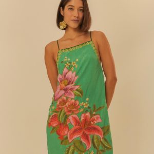 Vestido Curto Estampado Fruta De Verão