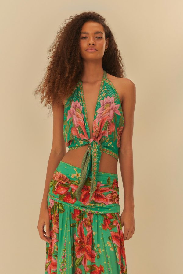 Regata Nó Estampada Fruta De Verão