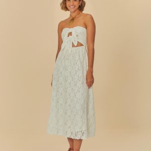 Vestido Artesanal Renda Flor