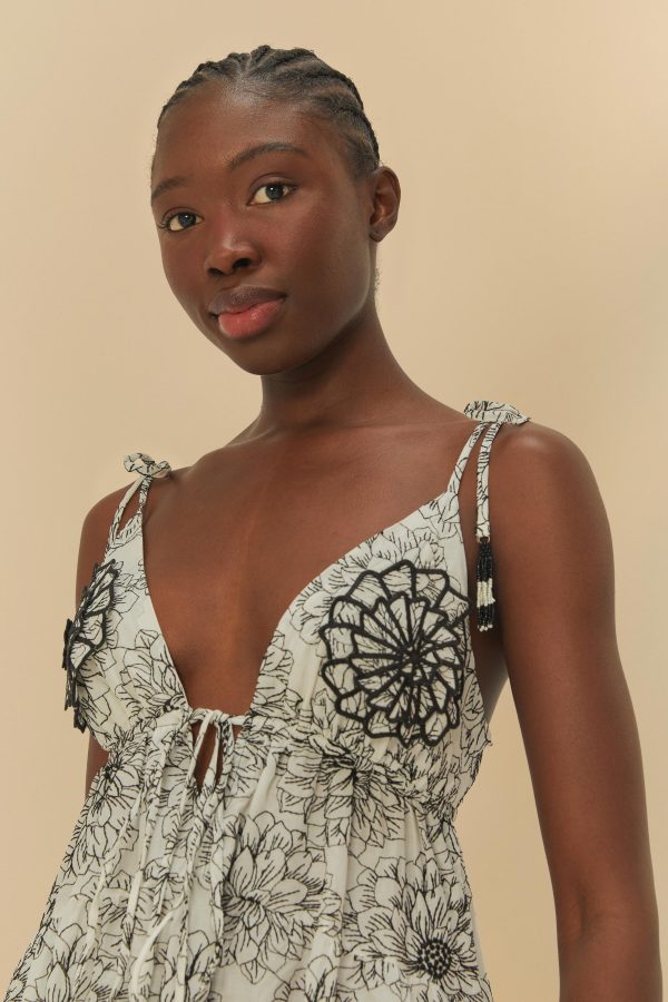 Vestido Bordado Onda Tropical - Image 3