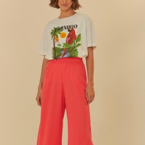 Calça Detalhe Pesponto