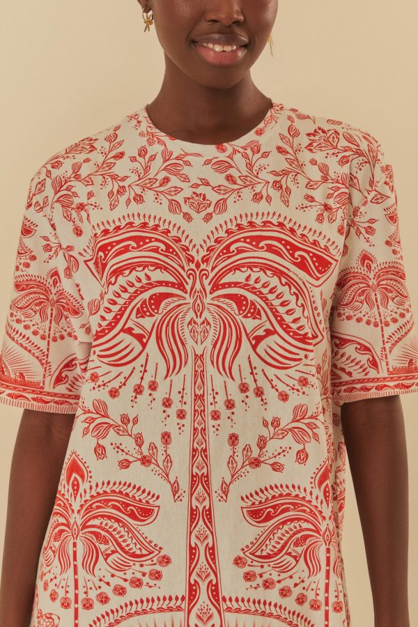 Vestido T-Shirt Estampado Passeio De Rio - Image 2