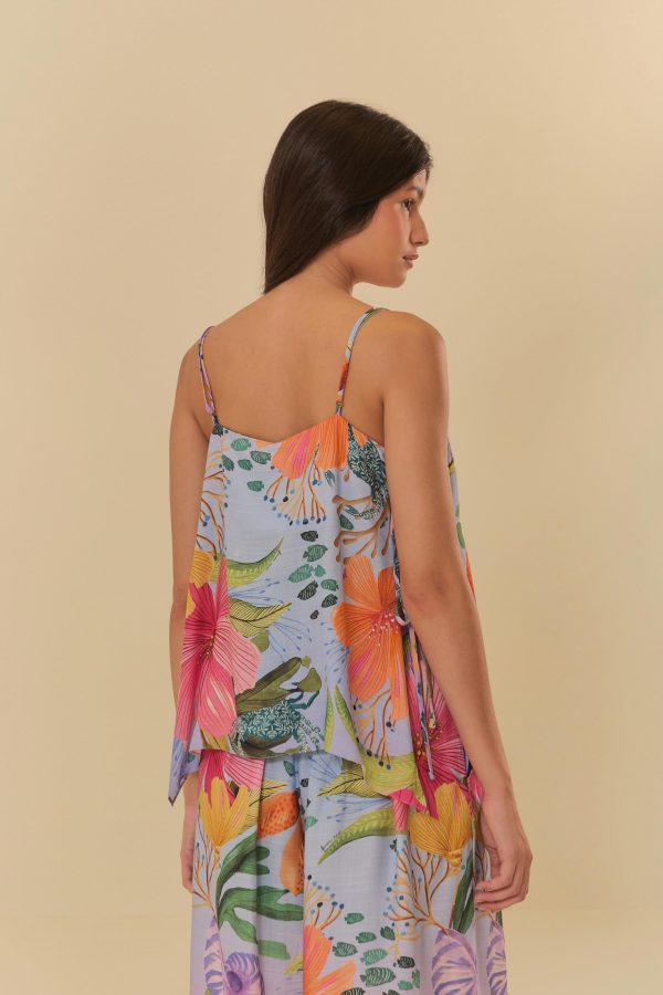 Blusa Com Alças Estampada Maralina - Image 3