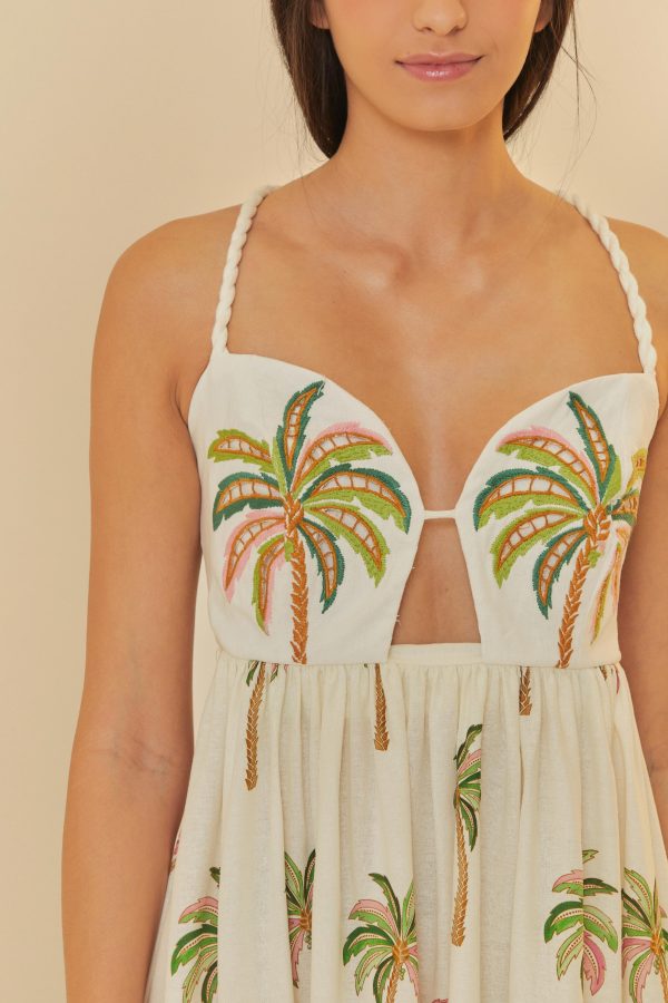 Vestido Bordado Coqueirinhos De Verão - Image 3