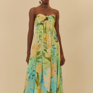 Vestido Longo Estampado Maralina