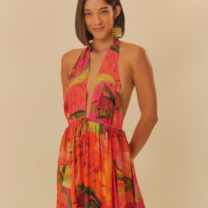 Vestido Curto Estampado Maralina