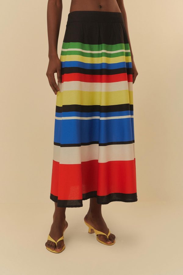Saia Listra Estampada Tucanada - Image 2