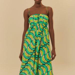 Vestido Cropped Estampado Tucabacana