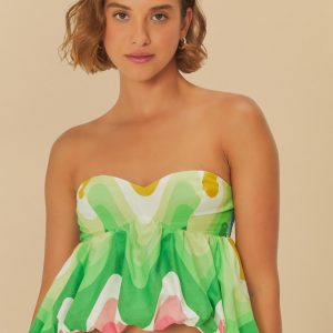 Blusa Estampada Onda Degradê