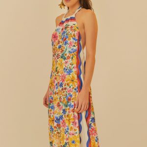 Macacão Estampado Lenço Floraline