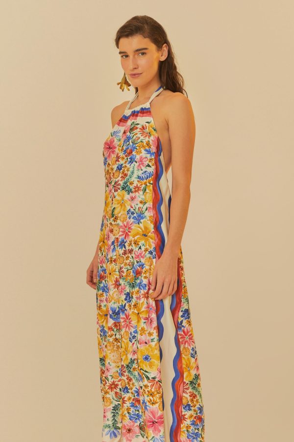 Macacão Estampado Lenço Floraline