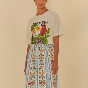 Saia Godê Estampada Azira
