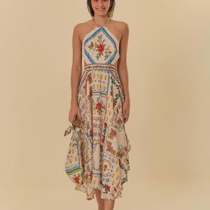 Vestido Estampado Memorias De Flor