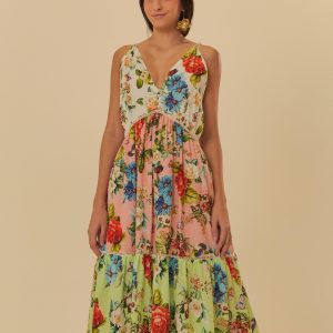 Vestido Patch Estampado Punto