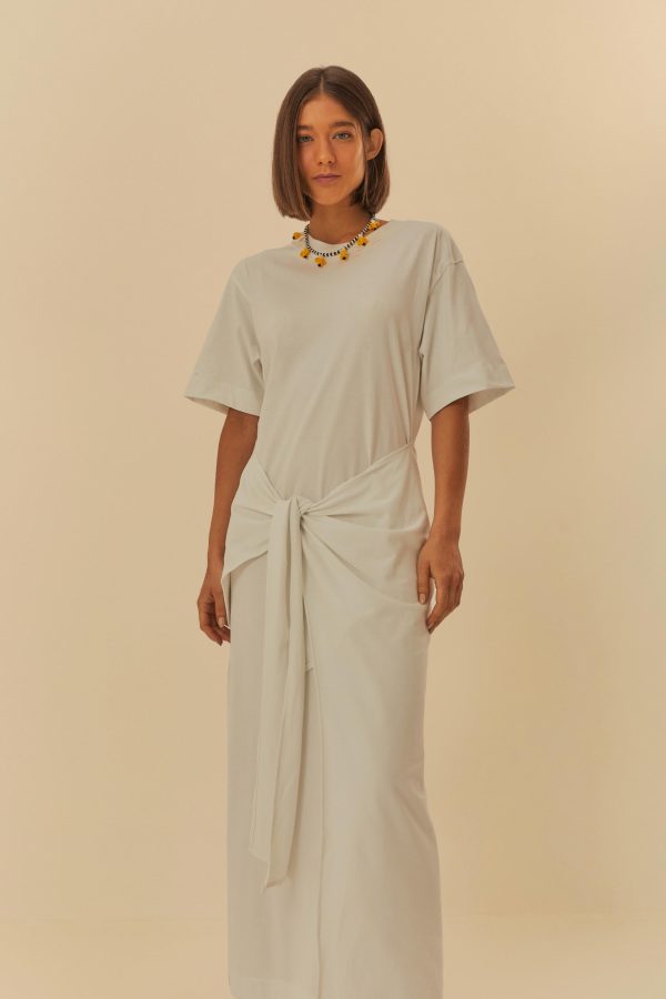 Vestido T-Shirt Amarração - Image 2