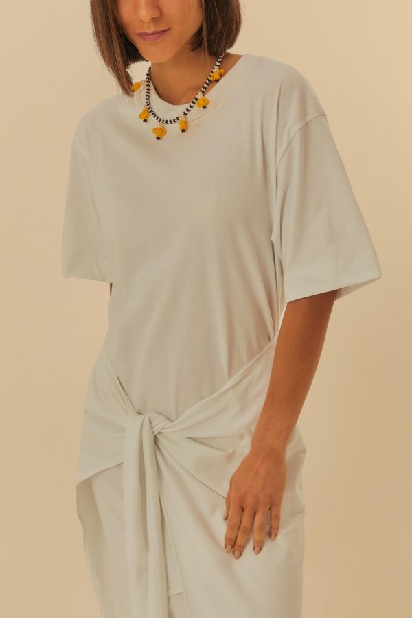 Vestido T-Shirt Amarração - Image 3