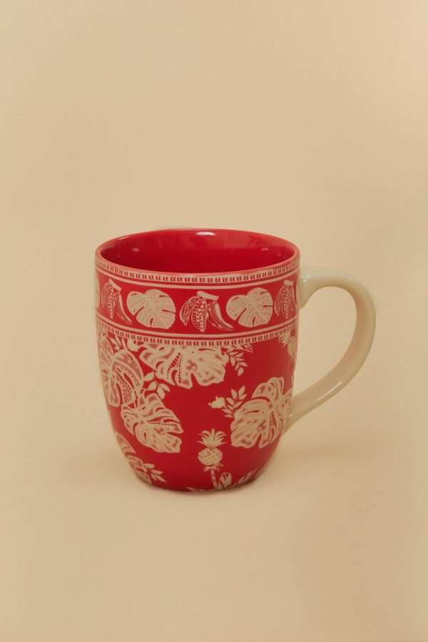 Caneca Glub Estampada Folha De Renda - Image 2