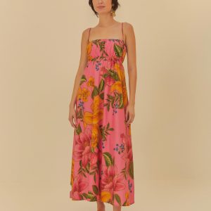 Vestido Cropped Estampado Fruta De Verão Corrida