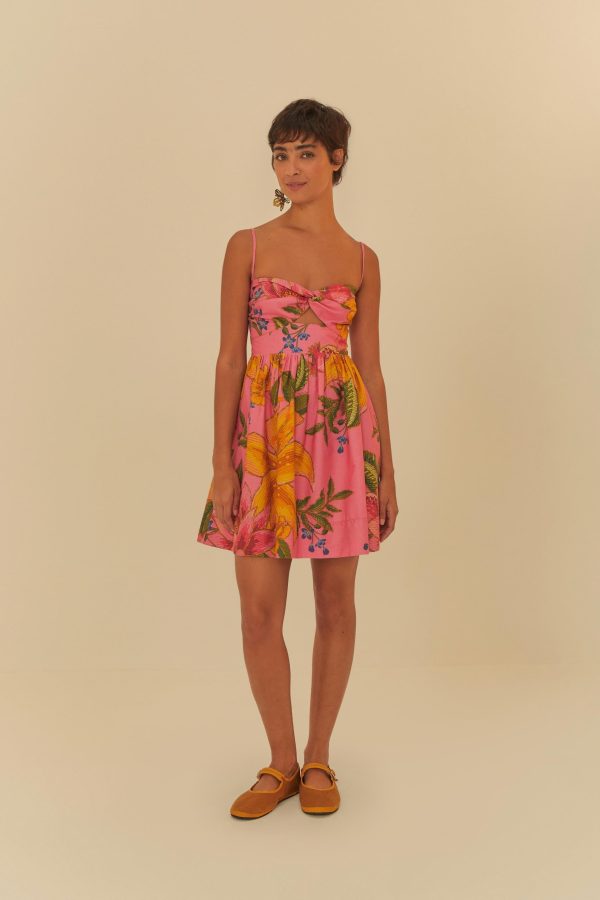 Vestido Curto Estampado Fruta De Verão Corrida - Image 2