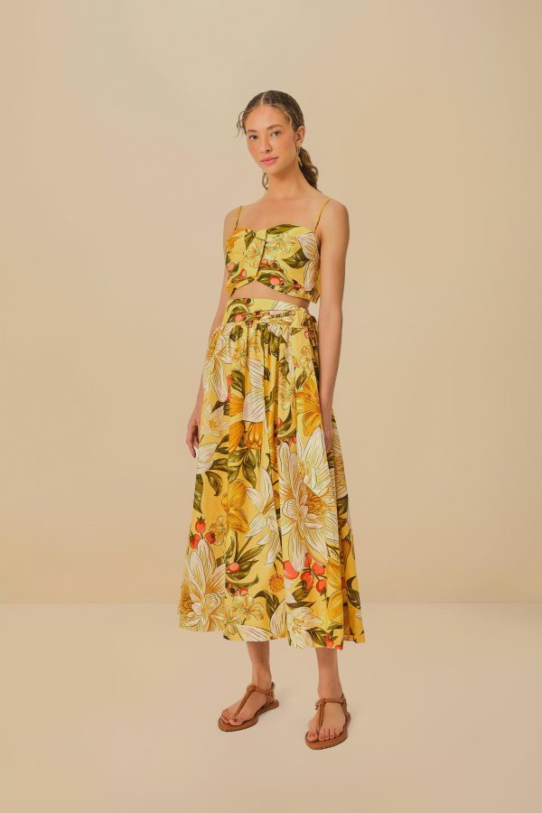 Top Estampado Floral Ararajuba Corrida - Image 2