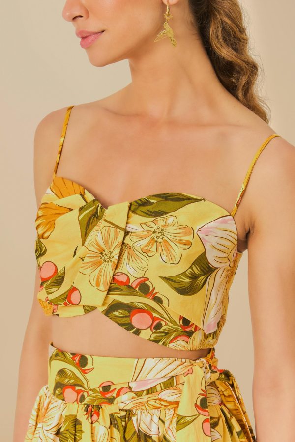 Top Estampado Floral Ararajuba Corrida - Image 3