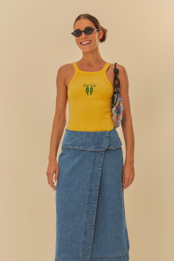 Saia Jeans Midi Envelope - Image 2