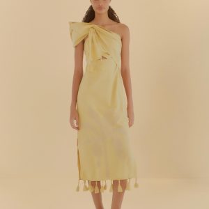 Vestido Bordado Selo Bananeira