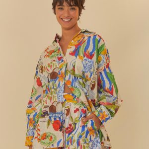 Bermuda Estampada Mesa Fresca